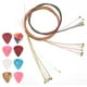 thumbnail image 4 of Juego de Piezas para Tocar Instrumentos de Cuerda que Incluye 3 Cuerdas de Guitarra Y 8 Púas de Celuloide Accesorios para Tocar Instrumentos de Cuerda ANGGREK Otros, 4 of 8