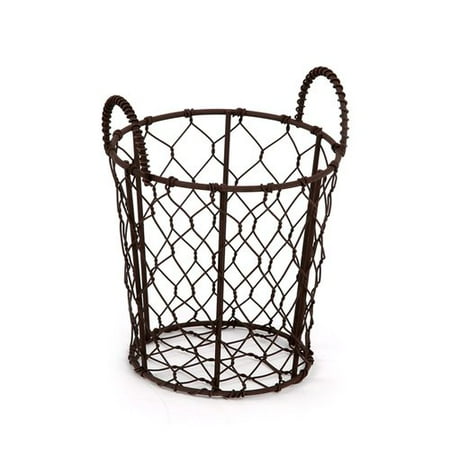 Homezone Small Wire Basket With Handle - Walmart.com