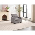 thumbnail image 3 of 3-In-1 Convertible Chair Pull out Sleeper Sofa Bed,Single Sofa Chair with Usb Ports Wear-Resistant and Anti-Scratch,Convertible Sleeper Chair for Living Room,Light Grey, 3 of 7