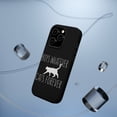 thumbnail image 5 of DistinctInk Tough Case for Apple iPhone 15 PRO (6.1" Screen), Compatible with MagSafe Charging - Boys Whatever, Cats Forever, 5 of 6