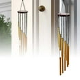 thumbnail image 2 of Wooden Wind Chimes for Outdoor & Indoor, Handmade Melodic Windchime Decor with Natural Deep Tones, Gift for Garden Patio Courtyard Home, 2 of 5