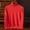 Red, variant on Qulqfy Slim Fit Sweater for Men Knit Green Basic Pure Long Sleeve Casual Winter Fall Turtleneck Sweater Mens Golf Shirt L