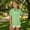 Light Green, variant on Adeawade Girls Crewneck T Shirt Cartoon Prints Tee Short Sleeve Tops Adorable Summer Wear Dark Green 7-8 Years