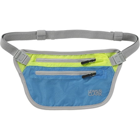 ElectroLight Waist Stash, Bright Blue/Neon Lemon