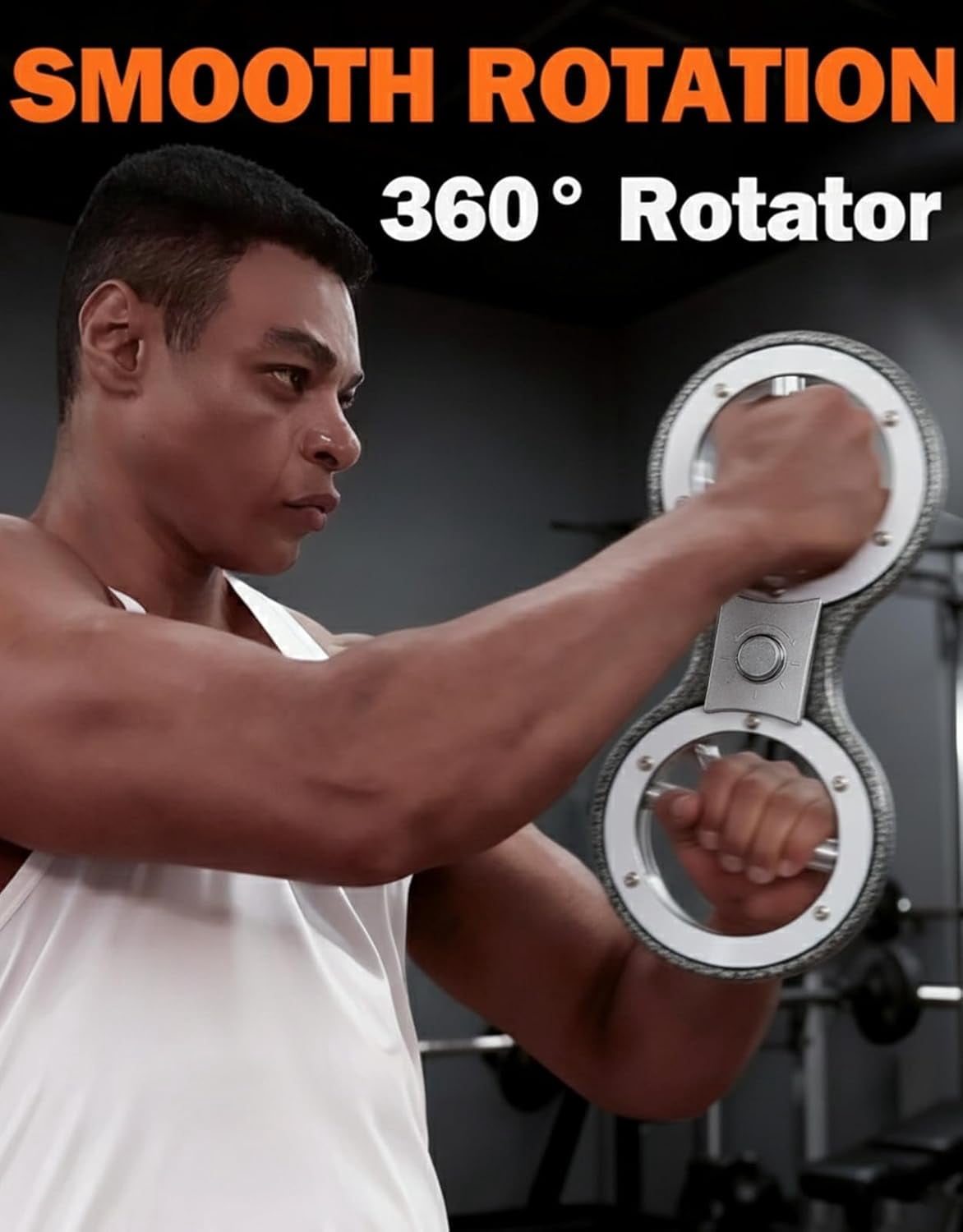 Multifunctional Hand Grip Strength Trainer with Rotating Burn Feature for Arm and Forearm Workout at Home or Gym