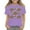 Purple, variant on CCRFTGI Mardi Gras Shirt for Child Girls Size 7 Funny Coquette Bow Donut T Shirts Trendy Beads T-Shirt Party Crew Neck Carnival T-Shirt Dark Green 12-13 Years