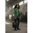 thumbnail image 2 of Maximum Capacity Leather Tote Bag, 2 of 5