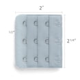 thumbnail image 3 of Señora 5Pcs 3 Gancho De 3 Filas Longitud Ajustable Correa Del Sujetador Extensor Ganchos De Hebilla Gris Azulado Una Talla, 3 of 5