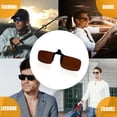 thumbnail image 4 of Eyewear Polarized Clip On Flip Up Driving ; ; Sunglasses, 4 of 7