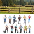thumbnail image 4 of Juguetes Modelo De Personajes, Modelo De Personaje De Granja De Simulación, Regalo Realista Para Niños, 4 of 7