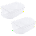 thumbnail image 1 of Lifetime Appliance Amélioré 2 x 240356402 Bac de Remplacement d'Étagère de Porte de Réfrigérateur Compatible avec Frigidaire Pièces de Rechange, Étagère de Réfrigérateur, 1 of 6