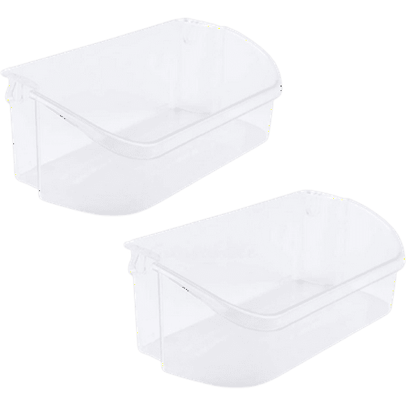 UPGRADED Lifetime Appliance 2 x 240356402 Refrigerator Door Shelf Replacement Bin Compatible with Frigidaire Replacement Parts, Refrigerator Shelf