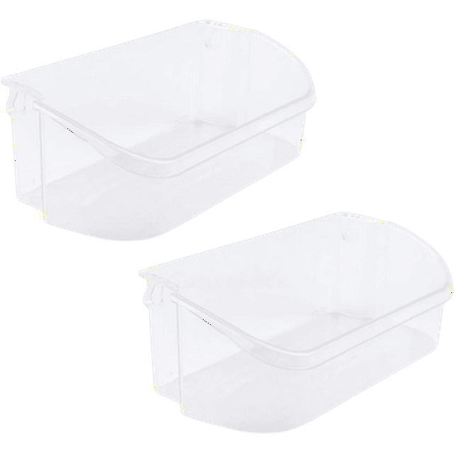 Lifetime Appliance Amélioré 2 x 240356402 Bac de Remplacement d'Étagère de Porte de Réfrigérateur Compatible avec Frigidaire Pièces de Rechange, Étagère de Réfrigérateur