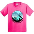 thumbnail image 3 of Inktastic Glacier National Park Montana Mountains Youth T-Shirt, 3 of 5