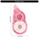 thumbnail image 3 of 10Pcs 8mx5mm White Out Correction Tape Quick Dry Refillable Total 80m for Writing Card Making Scrapbooking Taking Note Transparent style, 3 of 4