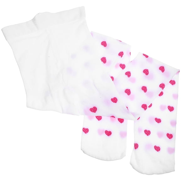 Masteelf Kids Pantyhose for Spring Fall Made of Nylon with Big Decorative Dots