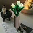 thumbnail image 7 of MERILER LED Tulips Desk Lamp, Simulated Flower Night Light with Vase for Home Living Room Desktop Decor, 7 of 7