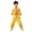 Yellow, variant on Toddler Boys Girls Martial Arts Uniform Students Kung Fu Performance Wear Wushu Training Clothes Chinese Style Tai Chi Outfits Chinese Suit Training Uniforms