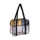 thumbnail image 5 of Neceser transparente, neceser transparente grueso, neceser impermeable para maquilladores, neceser grande para pañales, organizador de equipaje, fácil de limpiar, grande, 5 of 5