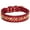 Red, variant on Fashion Rivet Studded Dog Collar Soft PU Leather Adjustable for Medium Large Breeds