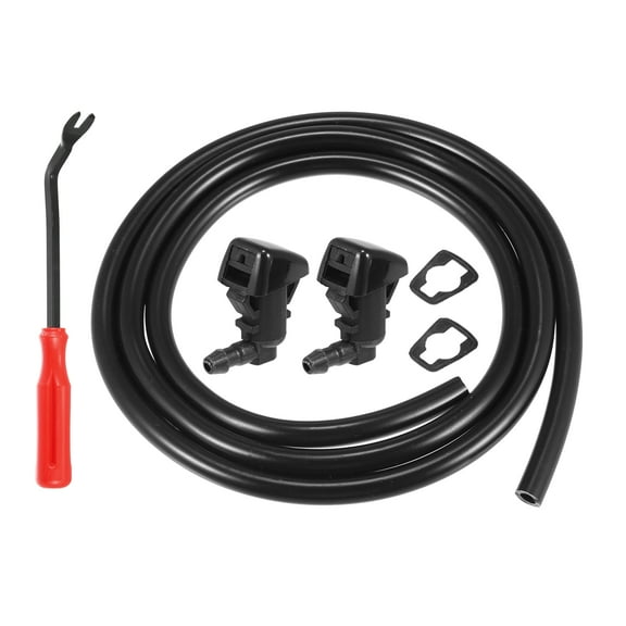 Unique Bargains 4pcs Front Windshield Wiper Washer Nozzle Spray Jet Kit 8L8Z17603AA for Ford Escape 2008-2012