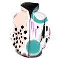 thumbnail image 1 of Sudadera con capucha y cremallera de manga larga con grafiti de arte abstracto para hombre, moda informal, gran oferta 2024, estampado 3D, tops geniales de primavera para adolescentes, 1 of 6