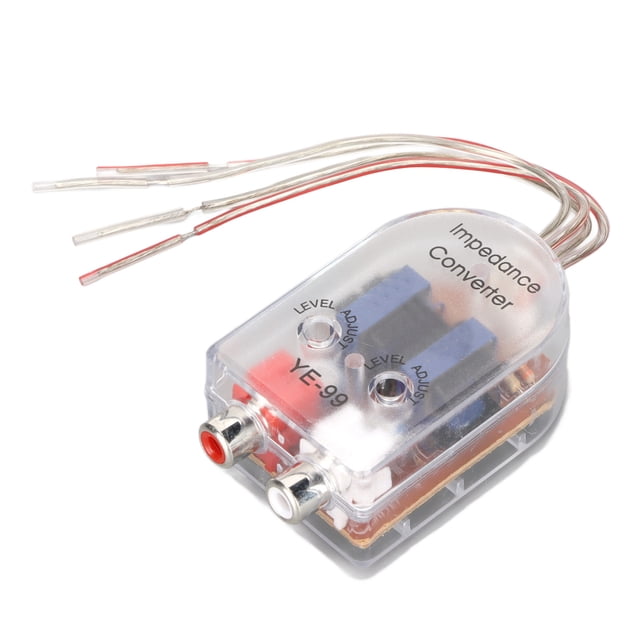 Convertidor de Alto a Bajo ANGGREK Adaptador Estéreo Resistente al Desgaste Para Reproductor de CD VCD DVD