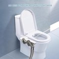 thumbnail image 4 of Hot and Cold Toilet Bidet Attachment, Self Cleaning Ultra-Slim Non-Electric Bidet with Adjustable Water Pressure, 4 of 8