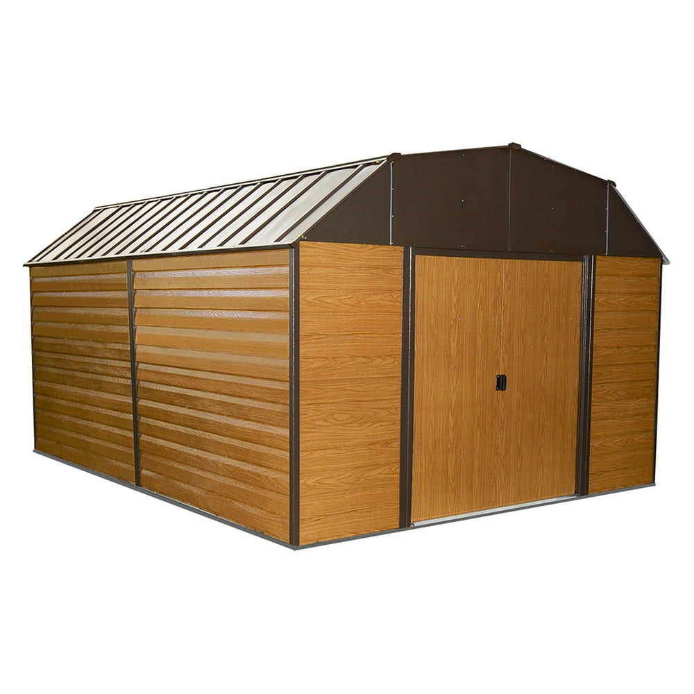 Arrow Woodhaven 10' x 14' Steel Storage Shed