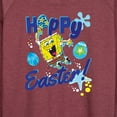 thumbnail image 3 of SpongeBob Squarepants - Hoppy Easter - Women's Lightweight French Terry Long Sleeve Shirt, 3 of 6