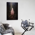 thumbnail image 5 of Pink Cute Ghost in The Forest Room Aesthetic Poster Print Art Wall Painting Canvas Posters Gifts Modern Bedroom Decor 12x18inch(30x45cm), 5 of 6