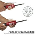 thumbnail image 3 of NEIKO 10573B 1/4” Torque Screwdriver Set, 20 Hex Bits, 10 to 50 In-Lbs, Long Shank Screwdriver Torque Wrench, Adjustable Inch-Pound Torque Screwdriver for HVAC and Gunsmiths, 3 of 6