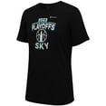 thumbnail image 2 of Unisex Stadium Essentials  Black Chicago Sky 2023 WNBA Playoffs Dust T-Shirt, 2 of 4