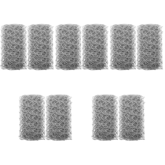 Set of 5 Chicken Wire Fencing Coop Hexagonal Barbed