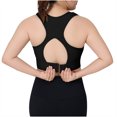 thumbnail image 6 of Kaemgyyd High Impact Sports Bra Plus Size Stretch Crop Tank Tops Racerback Workout Support Running Bra for Women Large Breasts, 6 of 6