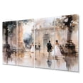 thumbnail image 2 of Designart "Fashion Impressionist gracefulness II" Fashion Metal Art Print Set, 2 of 5