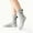 Gray, variant on iHPH7 Ladies Socks for Women Cotton Crew Socks for Women Gym Socks Women Athletic Socks Women Casual Socks Above Ankle Socks Women Gray One Size