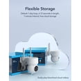 thumbnail image 2 of Solar Security Camera – 360° Wireless Outdoor Surveillance with 1080P Color Night Vision, PIR+AI Detection, Two-Way Talk, Siren & Spotlight, IP65 Weatherproof, No Wires, Local & Cloud Storage, 2 of 9