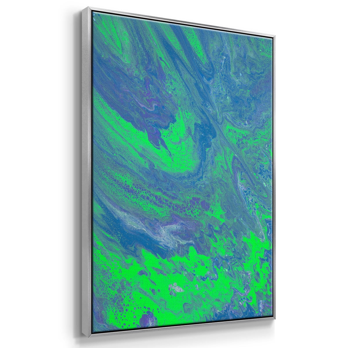 M93 Framed Premium Gallery Wrapped Canvas - Ready to Hang - 17 x 25 - Silver Floating Frame