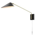 thumbnail image 5 of Sconce Wall Lamp Light Fixture, Black, Metal, Modern Contemporary, Mid Century Living Kitchen Cafe Bistro Restaurant Hospitality, 5 of 9