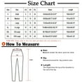 thumbnail image 2 of OGLCCG Wide Leg Pants for Women Casual Cotton Linen Belted Elastic Waist Lounge Yoga Long Pants Lightweight High Waist Trousers, 2 of 4
