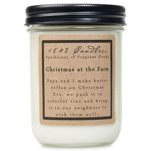 Primitive 1803 Candle - Christmas at the Farm