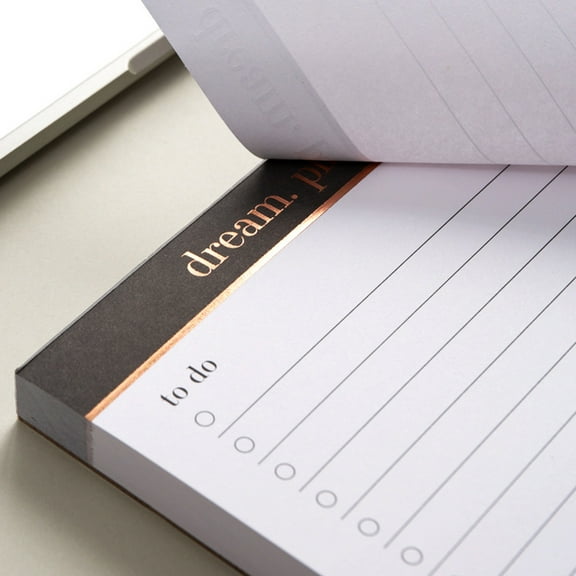 Masteelf Assorted Color Daily Planner Notepad for Home Use Lightweight Paper Memo Pad 8.5x11 Inches