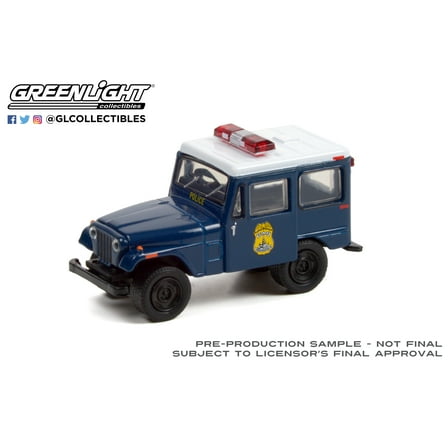 Greenlight 1:64 Hot Pursuit Series 40 1974 Jeep Dj-5 Indianapolis