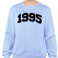 thumbnail image 2 of 1995 College Style Sweatshirt Unisex 2X-Large Light Blue, 2 of 5