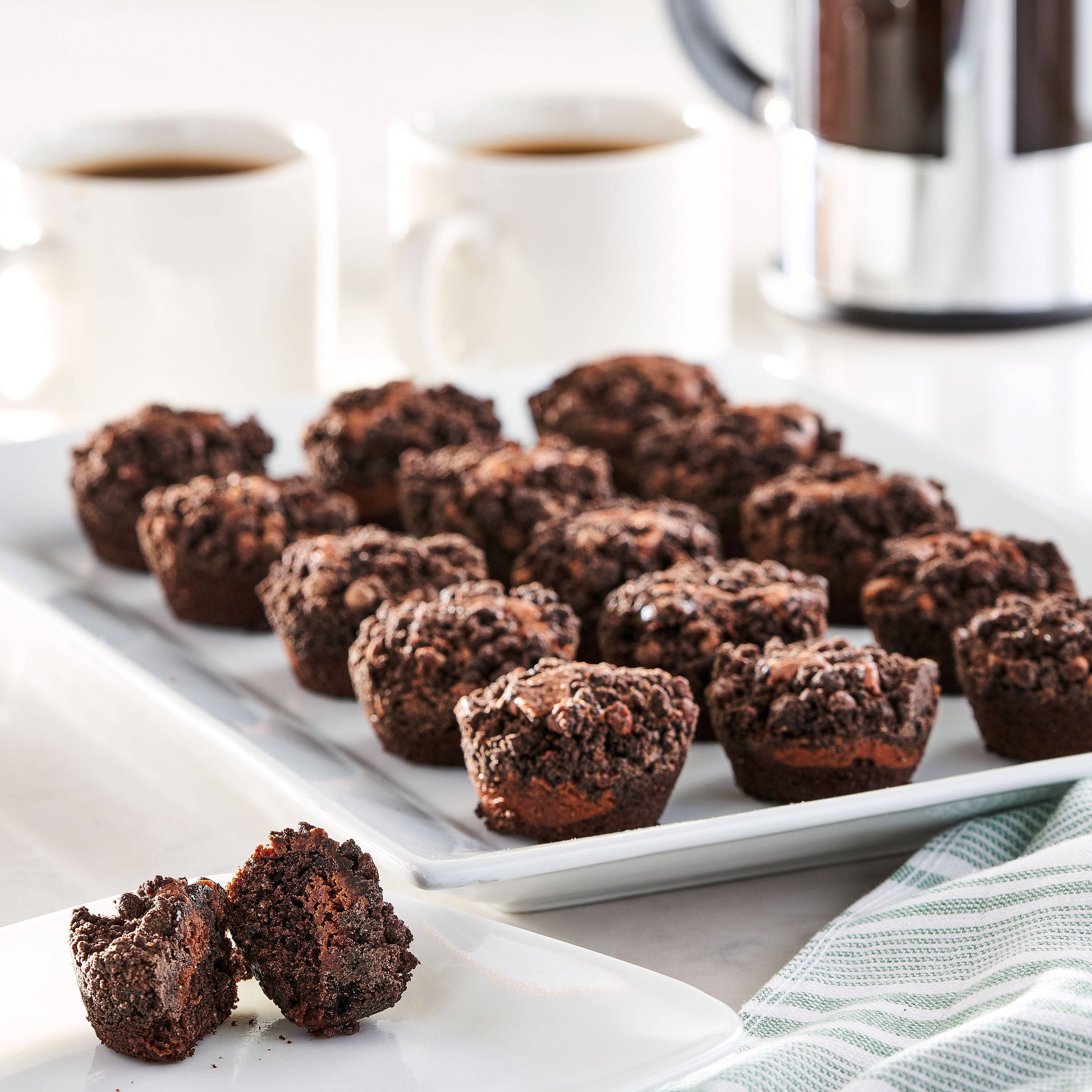 Freshness Guaranteed Chocolate Mini Cake Bites, 13.5 oz, 16 Count (Clamshell)