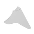thumbnail image 1 of Milk Silk Solid-Color Rod Edge Headscarf Double-layer Elastici High W1B7, 1 of 1