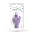 thumbnail image 2 of Genuine Fred LIQUID CRYSTAL, Crystal Bottle Stopper, Purple, 3 inches, 2 of 4
