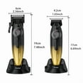 thumbnail image 3 of KEMEI KM1867pro KM1868 Profession Barber Clipper Kit Wireless Charge Dock 2500mAh 9000RPM Hair Trimmer Pack with Safe Code Locks, 3 of 7