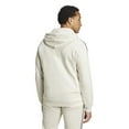 thumbnail image 2 of Men's adidas Essentials Fleece 3-Stripes Hoodie Color: Shadow Red Size: XL, 2 of 4